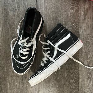 Black Hightop Vans